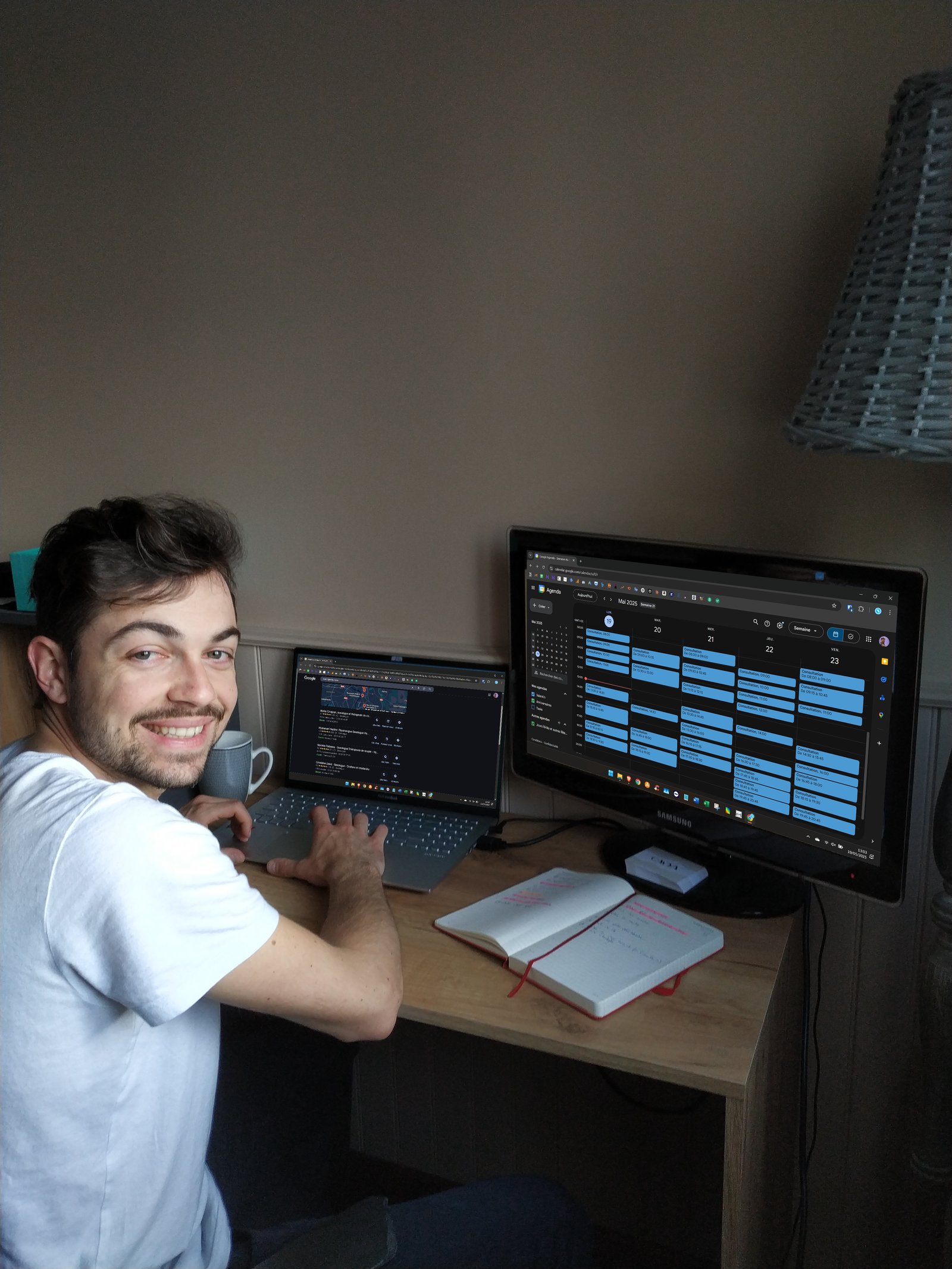 Valentin, fondateur de Vizelio